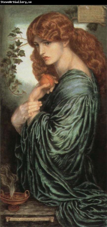 Dante Gabriel Rossetti proserpine